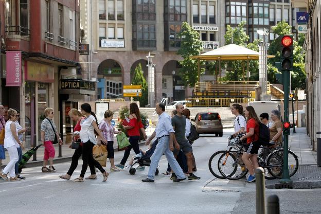 El objetivo del Plan de Movilidad es regular el tráfico de vehículos y de personas en el centro de la ciudad.
