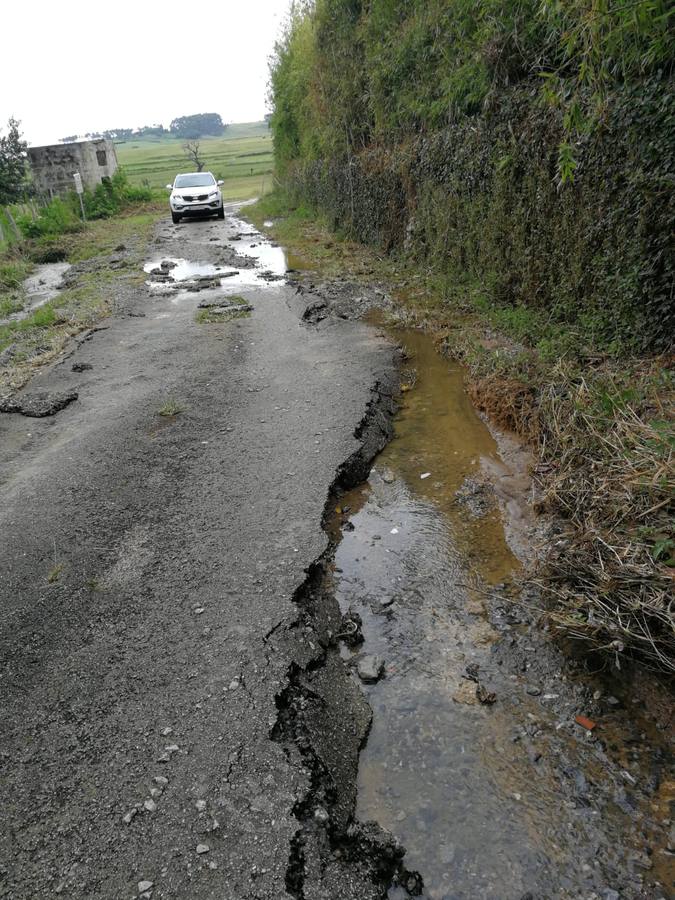 Fotos: Tromba de agua en la zona oriental de Cantabria