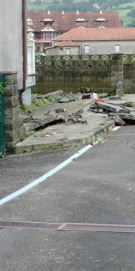 Fotos: Tromba de agua en la zona oriental de Cantabria