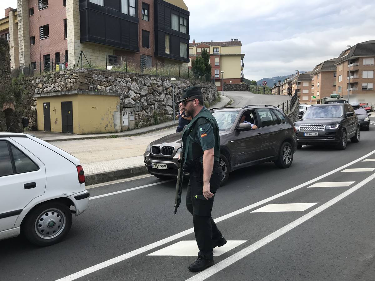 Fotos: Controles de la Guardia Civil en Liébana para dar con Luciano Simón