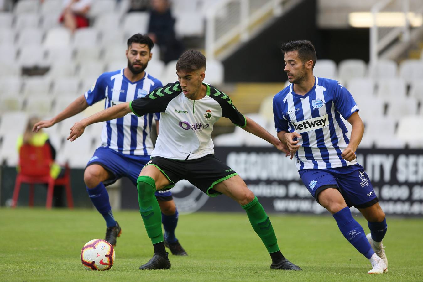 Fotos: Racing-Alavés