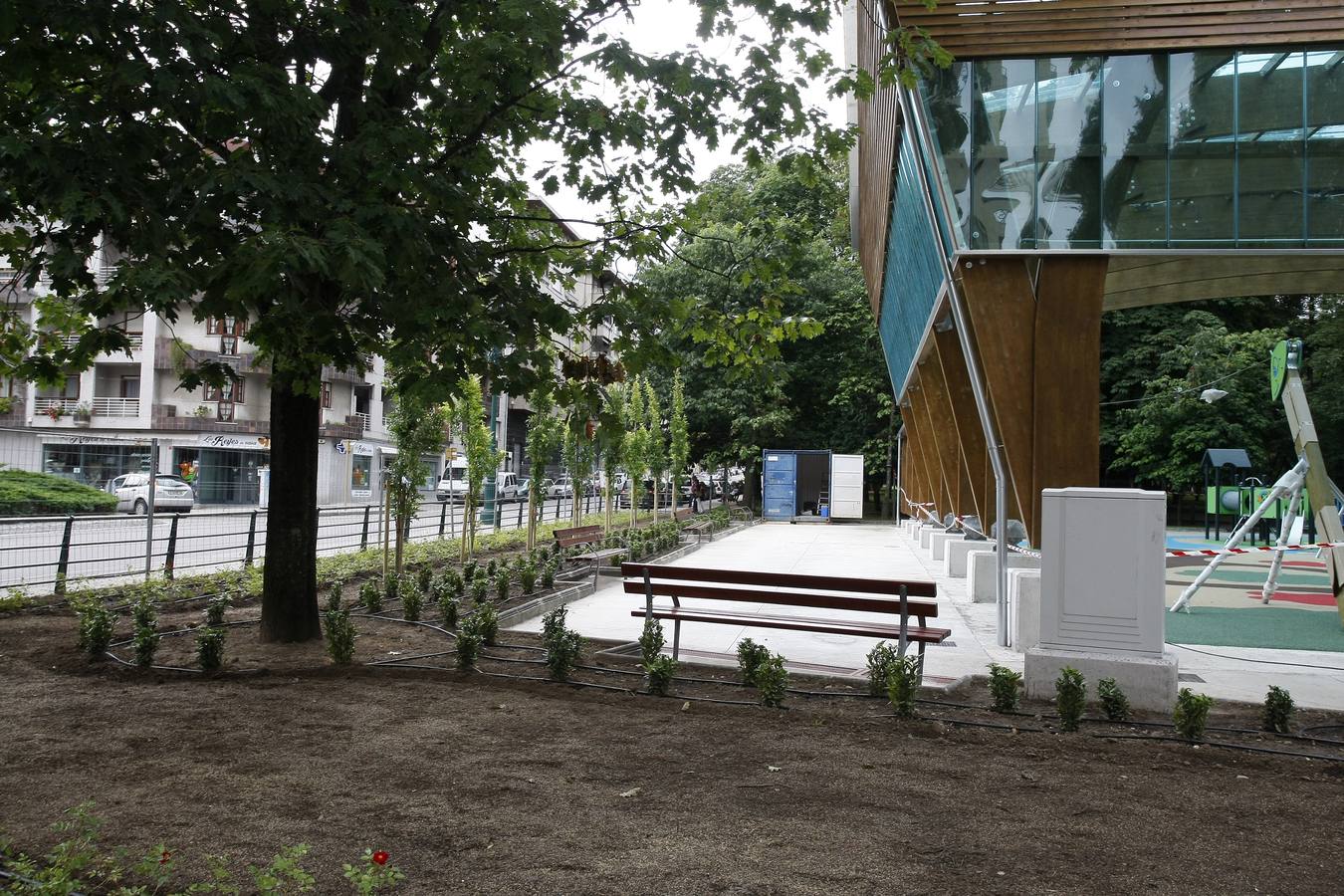 Fotos: El nuevo parque, de cerca