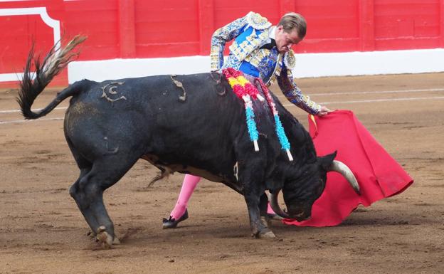 Javier Cortés pinchó la puerta grande