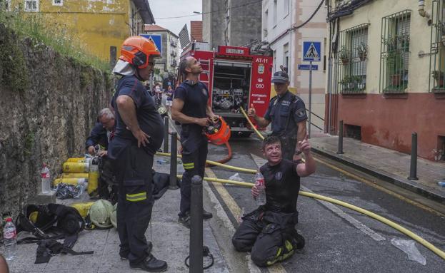 Galería de fotos del incendio.