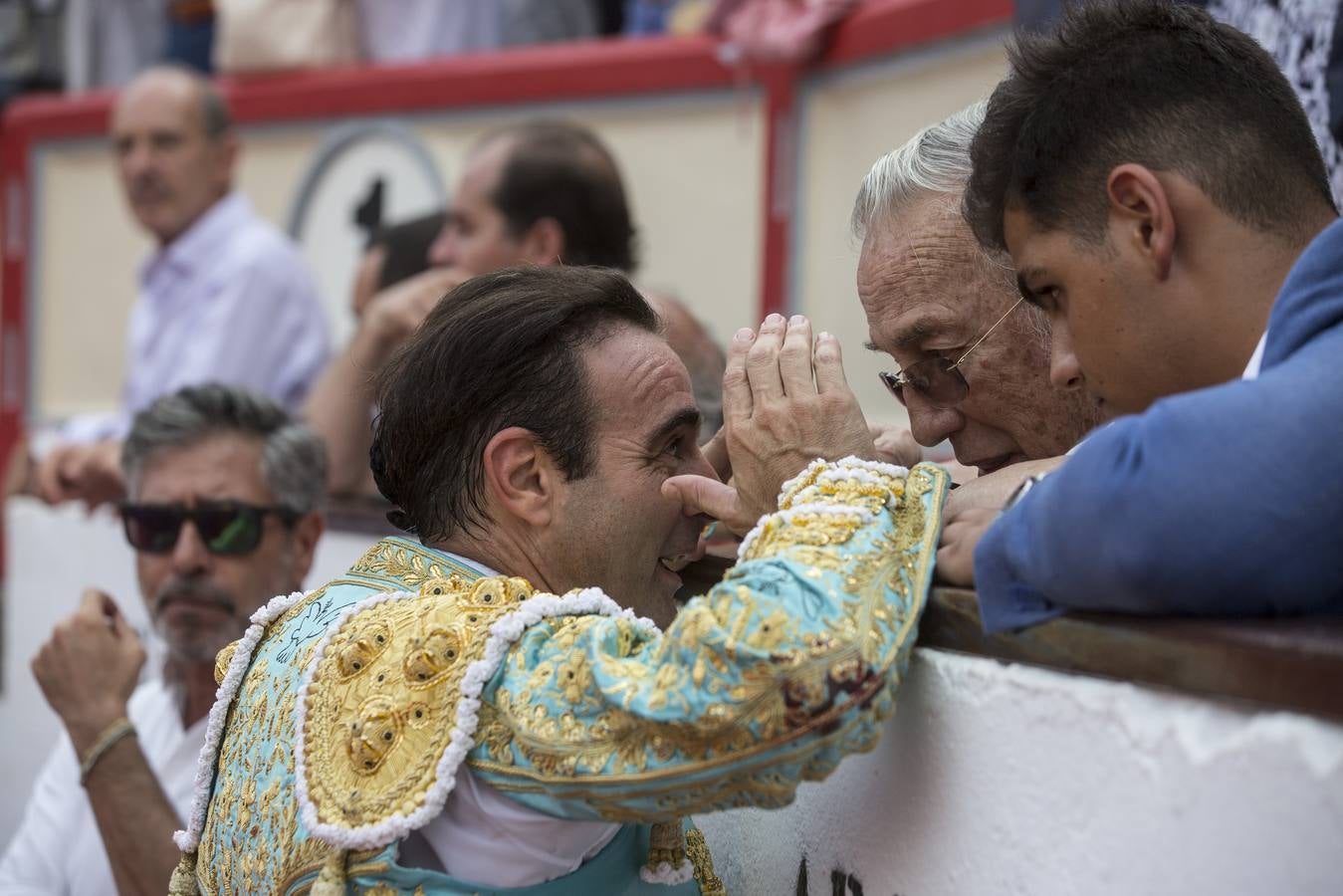 Fotos: Ponce, El Juli y Ginés Marín