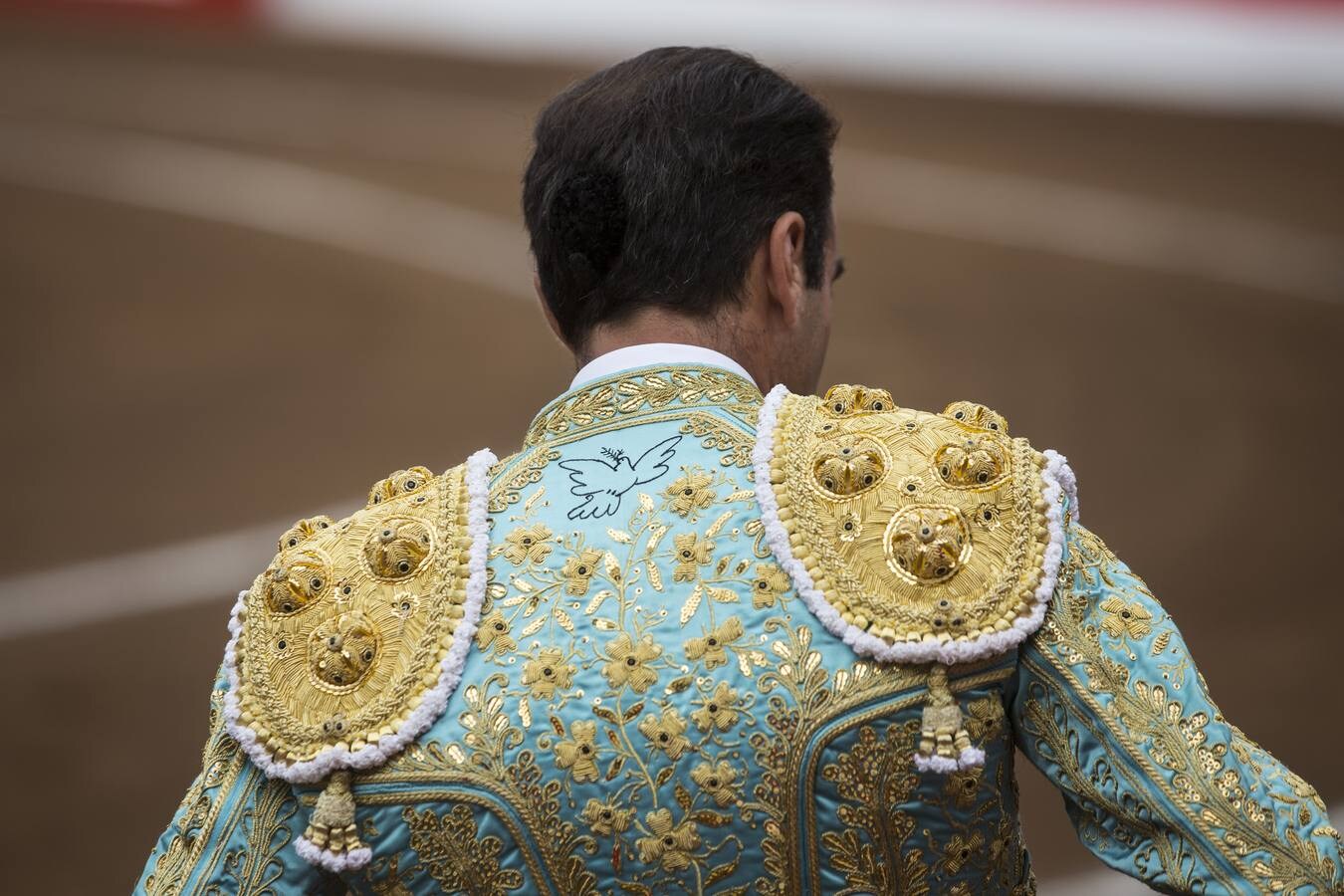 El fotoperiodista de El Diario Montañés Javier Cotera resume la Feria de Santiago en 25 imágenes que recorren los lances fundamentales de una corrida. Fotografías que descubren la tensión de los diestros antes de pisar el ruedo, la emoción del público ante una buena faena o la fuerza del toro sobre la arena antes de recibir la primera herida. 