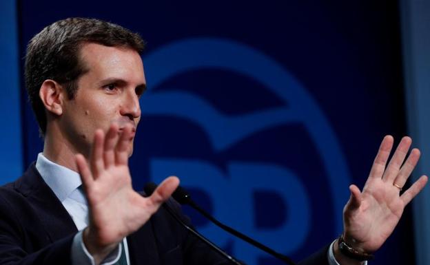 Pablo Casado, presidente del PP.