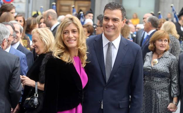 Begoña Gómez y Pedro Sánchez, en una imagen de archivo.