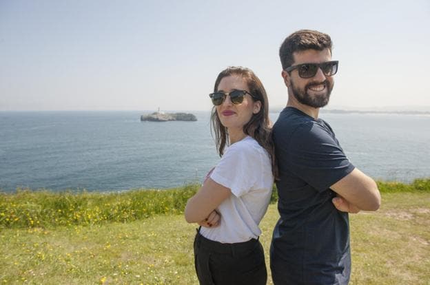 Victoria Martín (Chica Fitness) y Nacho Pérez-Pardo (Chema) viajan a Cantabria con frecuencia.