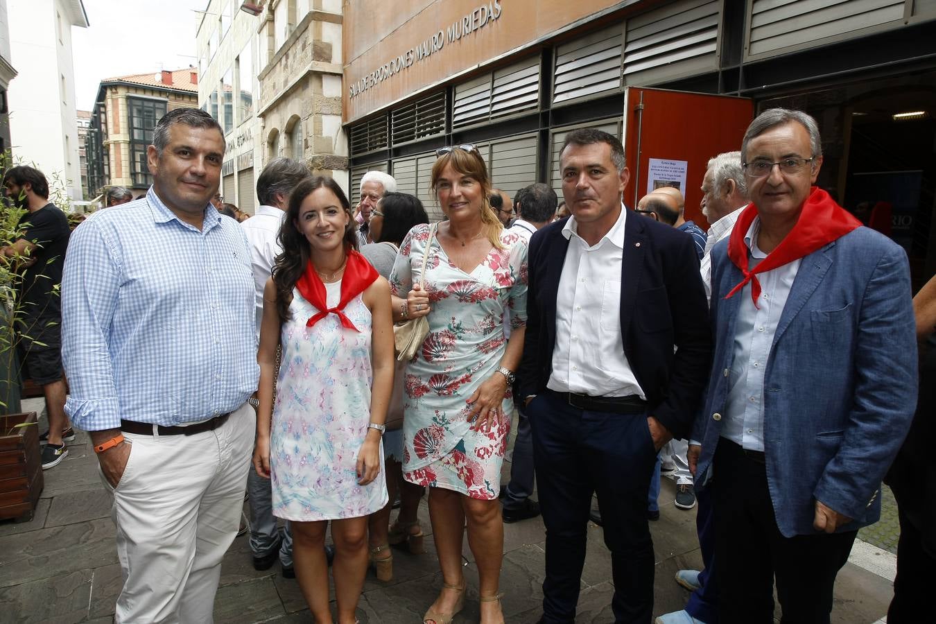 Carlos Pérez, Paula García, María Pardo de Santayana, José Carlos Campos y Pedro García Carmona.