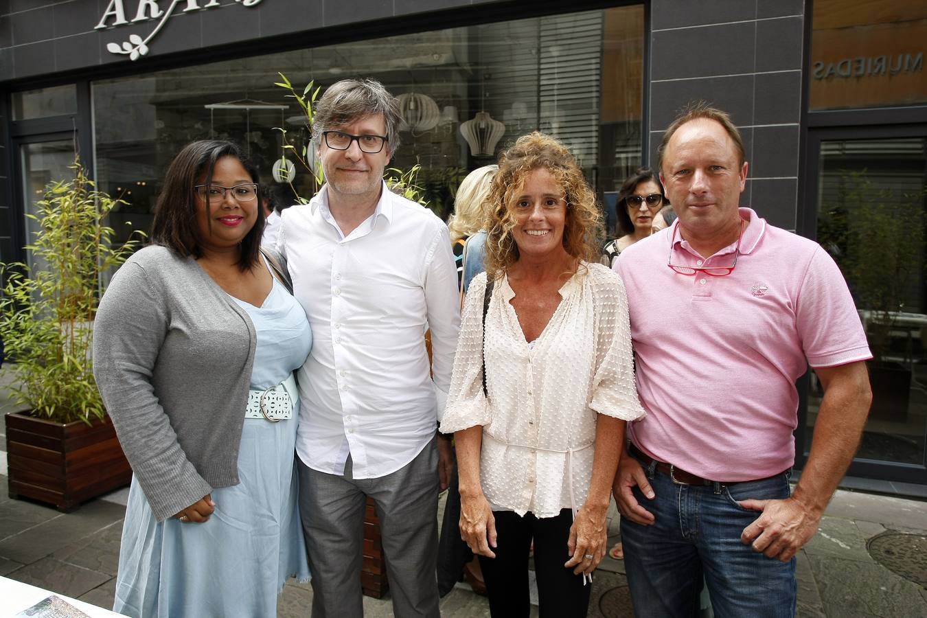 Lisbel Cuevas, Rubén Gutiérrez, Raquel García y Javier Cabeza.