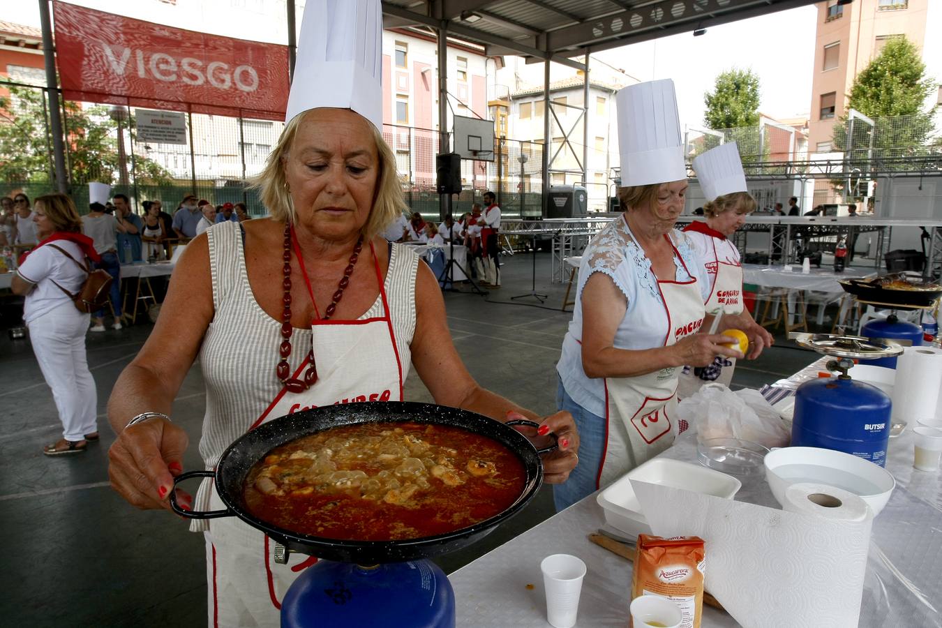 Fotos: Concurso de arroz en la Plaza de La Llama