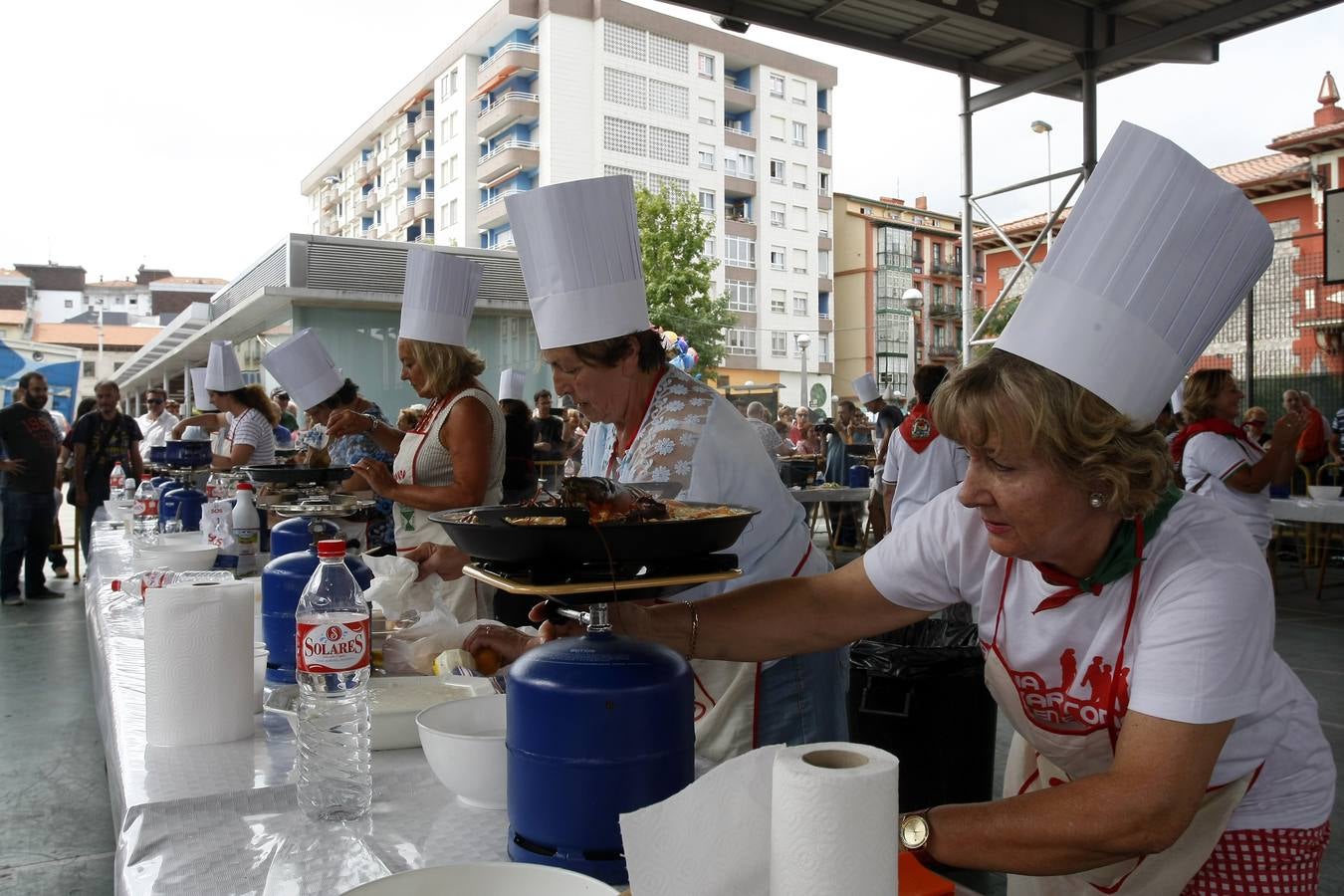 Fotos: Concurso de arroz en la Plaza de La Llama