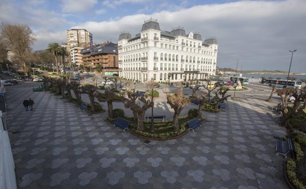 Imagen de la Plaza de Italia, donde las actuaciones no comenzarán hasta después del verano próximo.