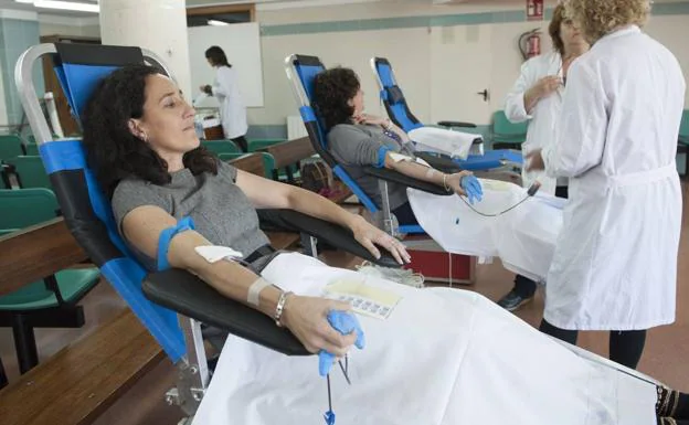 Donantes de sangre en Astillero