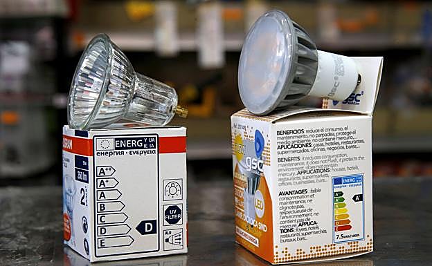 Las bombillas halógenas no se podrán fabricar ni vender desde hoy