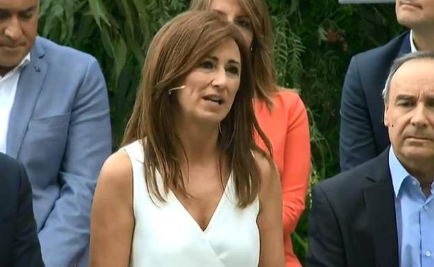 La directora de Informativos de RTVE, Begoña Alegría, en la presentación de la nueva temporada.