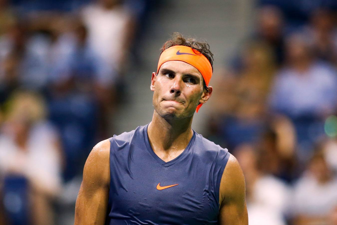 Las mejores imágenes del partido de cuartos de final del Abierto de Estados Unidos entre Rafa Nadal y Dominic Thiem. 