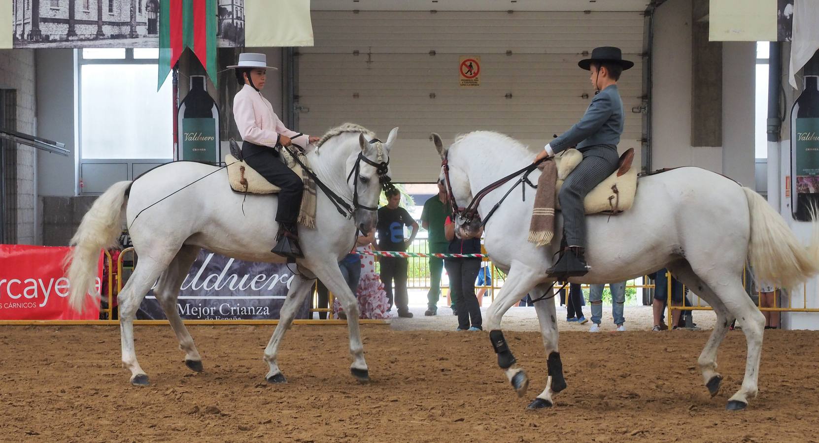 Fotos: Santos Pereira y Francisco Carrera ganan el concurso de caballos