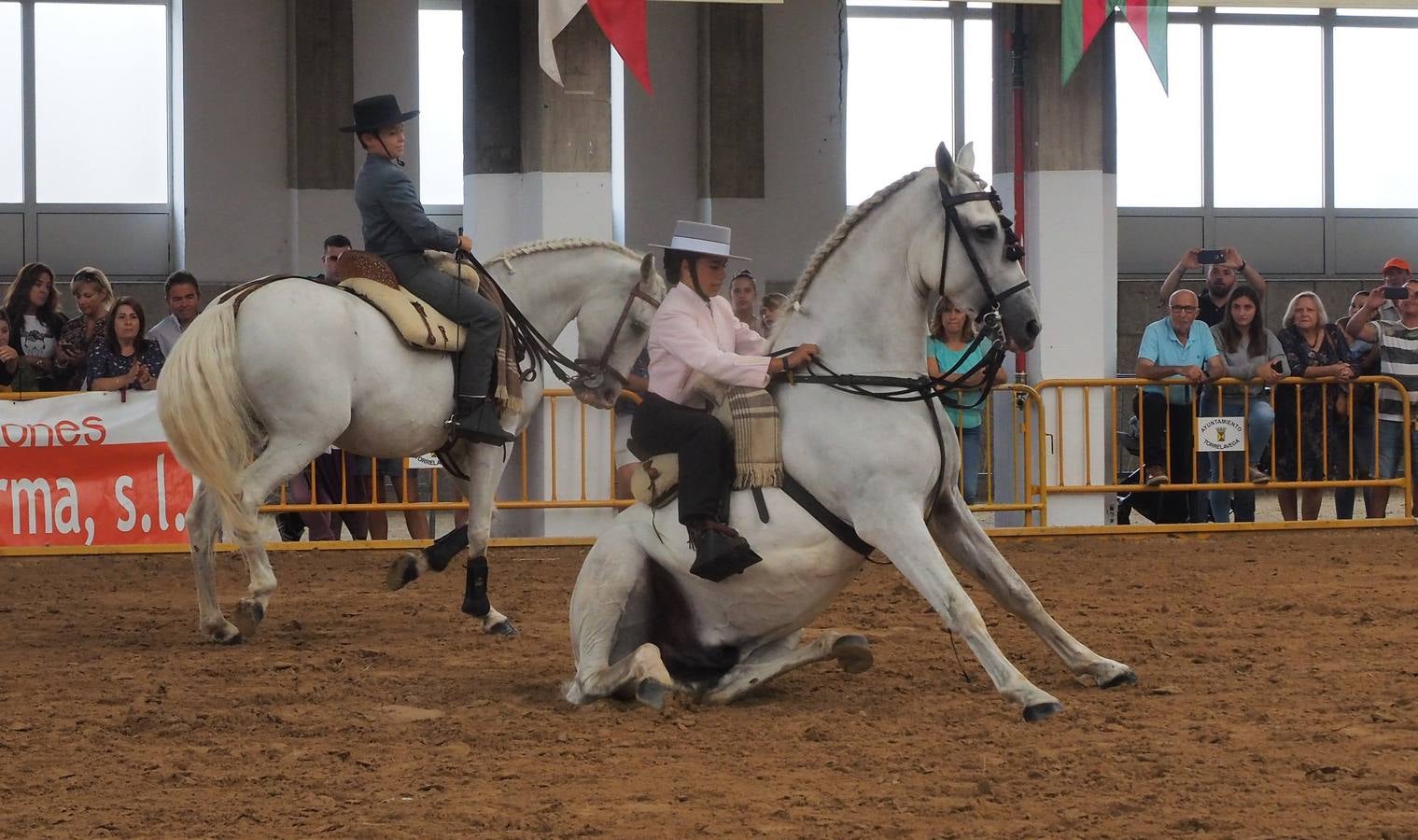 Fotos: Santos Pereira y Francisco Carrera ganan el concurso de caballos