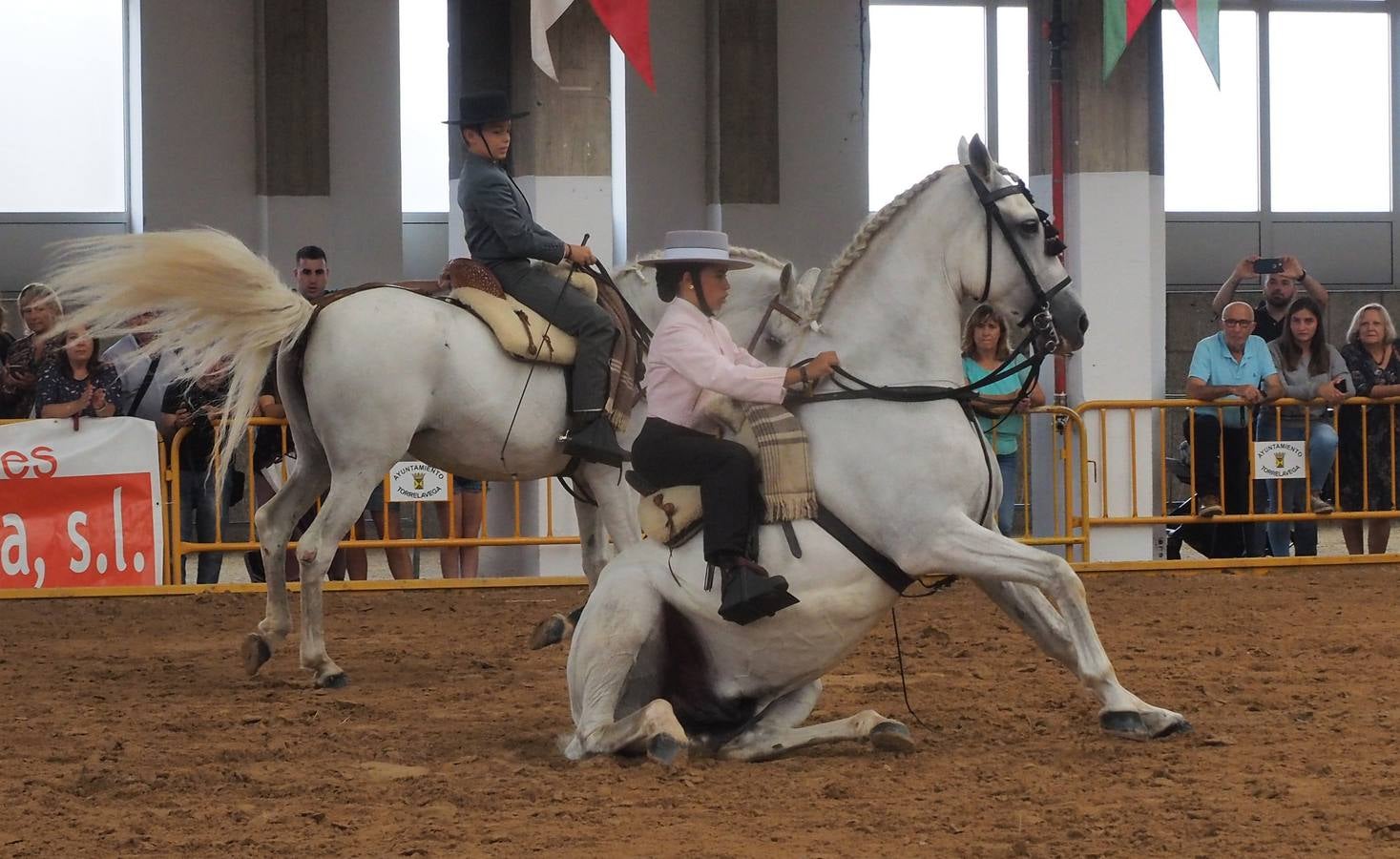 Fotos: Santos Pereira y Francisco Carrera ganan el concurso de caballos