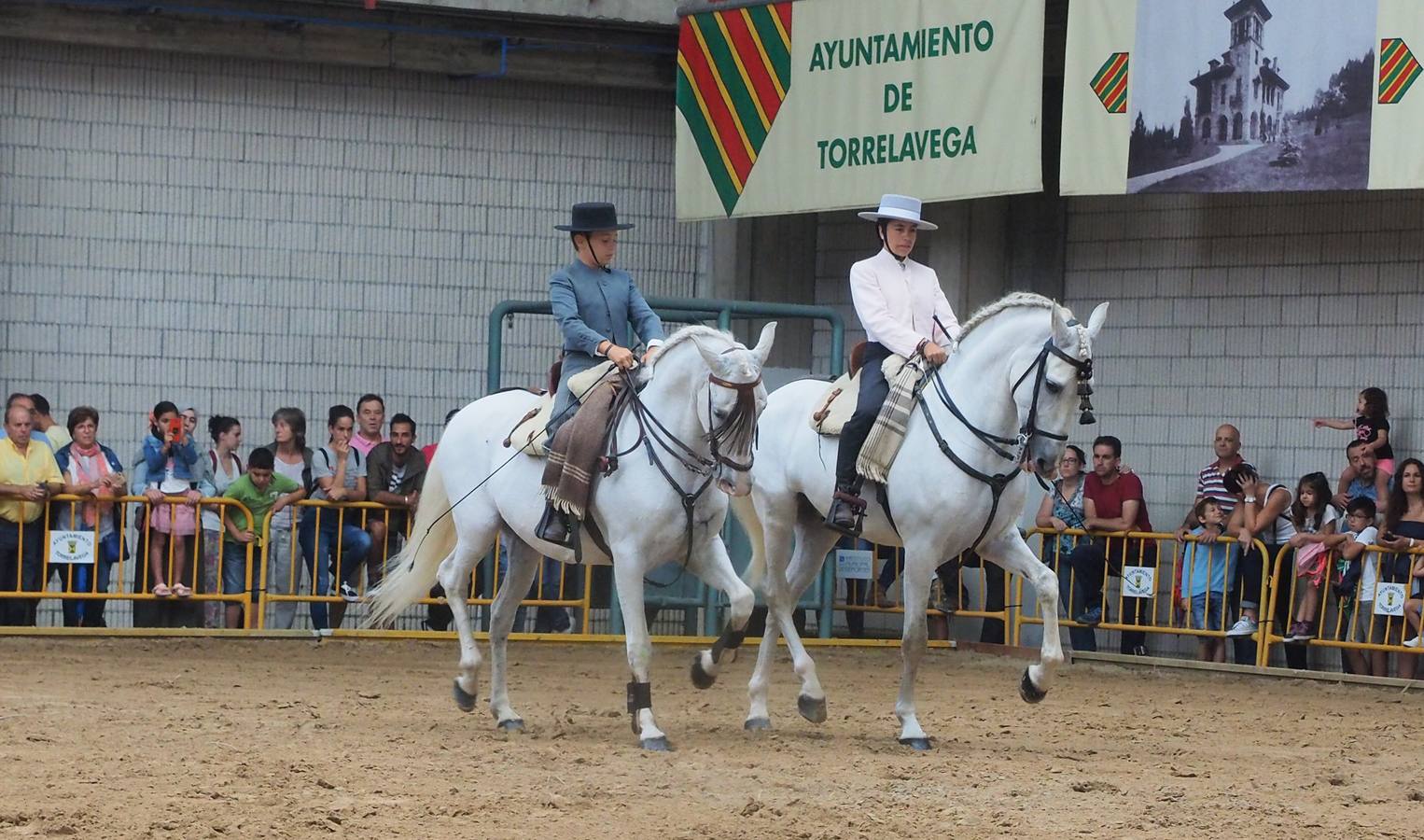 Fotos: Santos Pereira y Francisco Carrera ganan el concurso de caballos