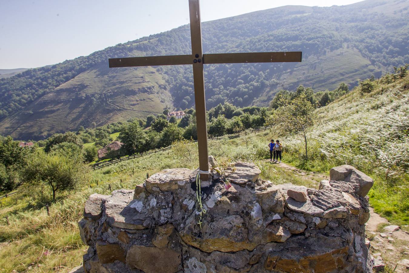 Fotos: Peregrinos en San Sebastián de Garabaldal