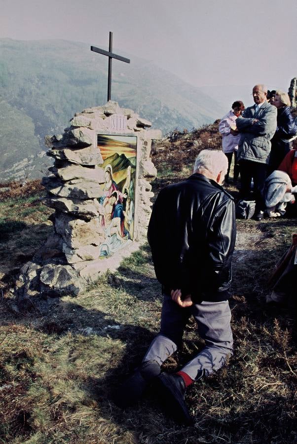 Fotos: Imágenes históricas de las peregrinaciones a San Sebastián de Garabandal