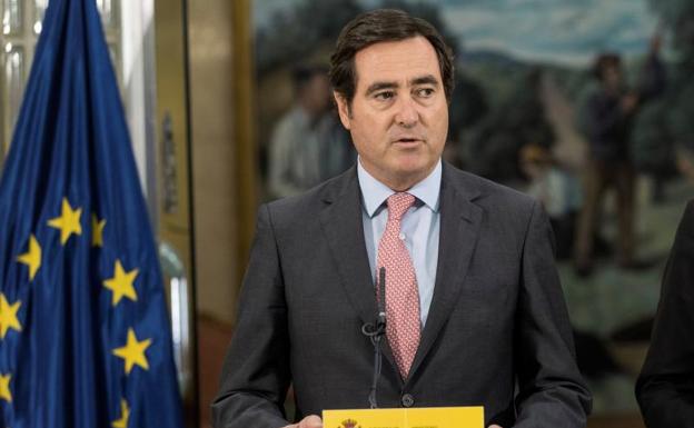 El actual presidente de la patronal de las pymes (Cepyme), Antonio Garamendi.