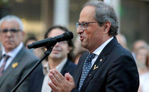 Quim Torra, presidente de la Generalitat.