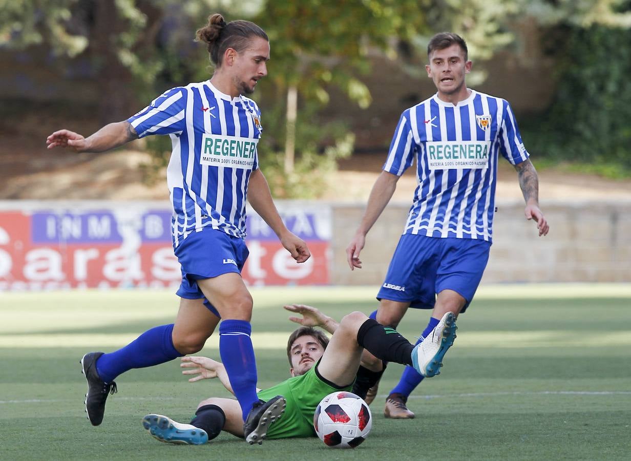 Fotos: Imágenes de la derrota del Racing en Estella