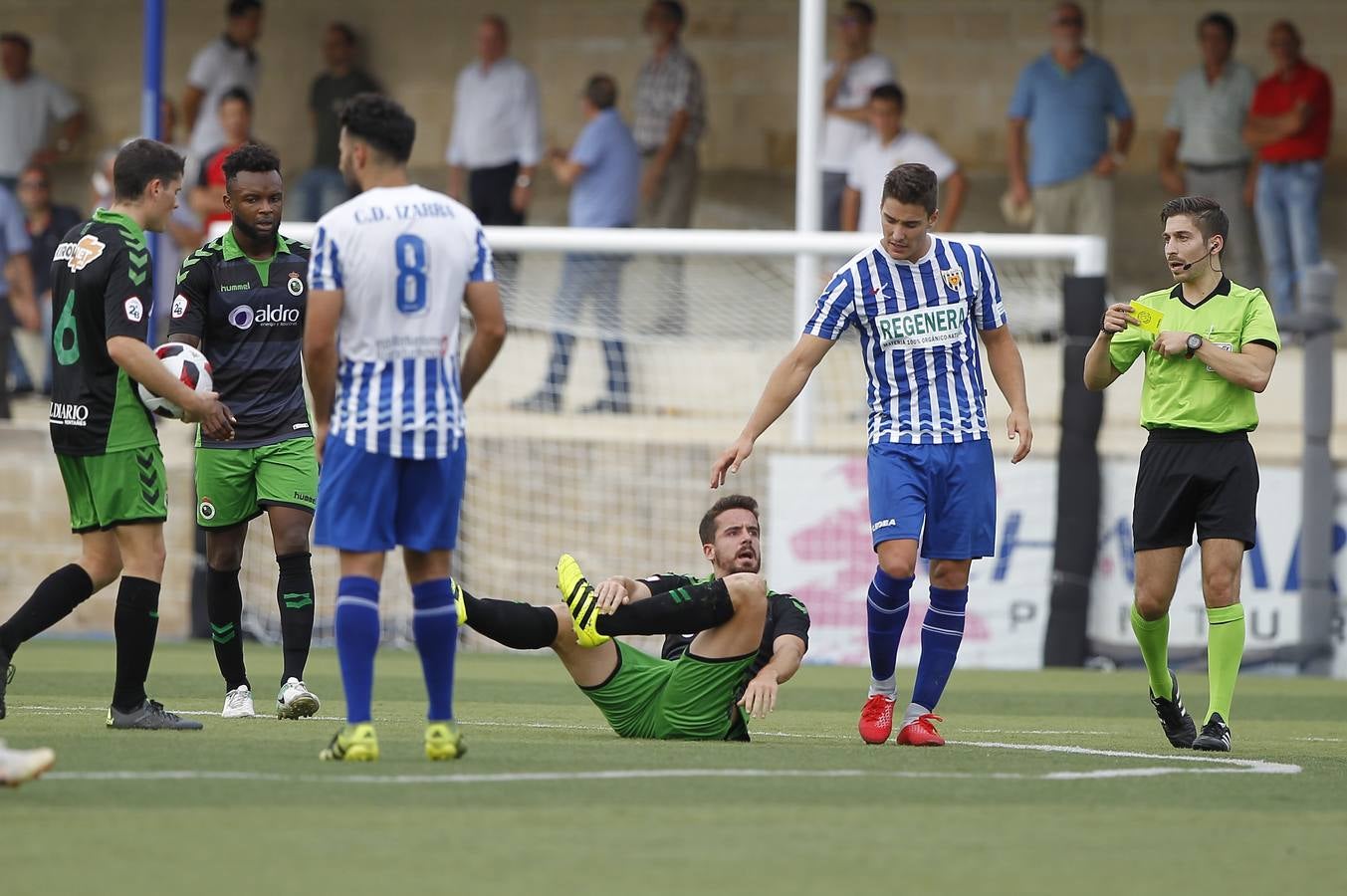 Fotos: Imágenes de la derrota del Racing en Estella