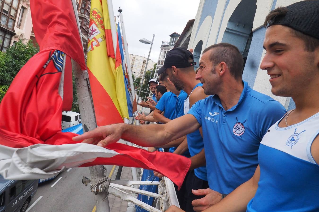 Fotos: Astillero recibe a los remeros de la San José