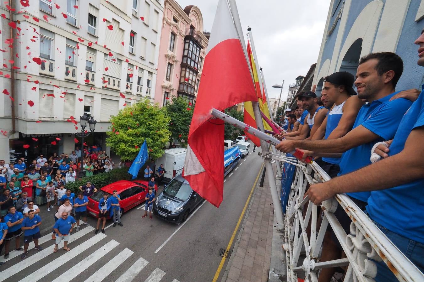 Fotos: Astillero recibe a los remeros de la San José