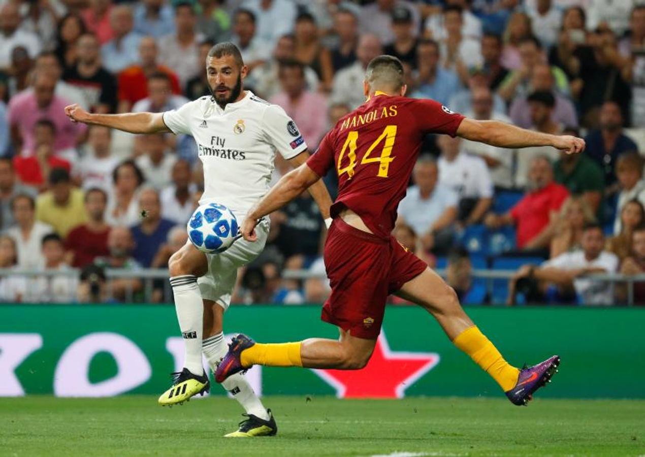 Fotos: El Real Madrid-Roma, en imágenes