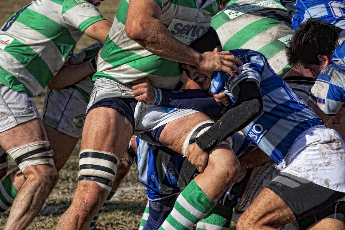 Partido de Rugby de la división de honor entre el Club de Rugby Cisneros y El Independiente de Santander. 