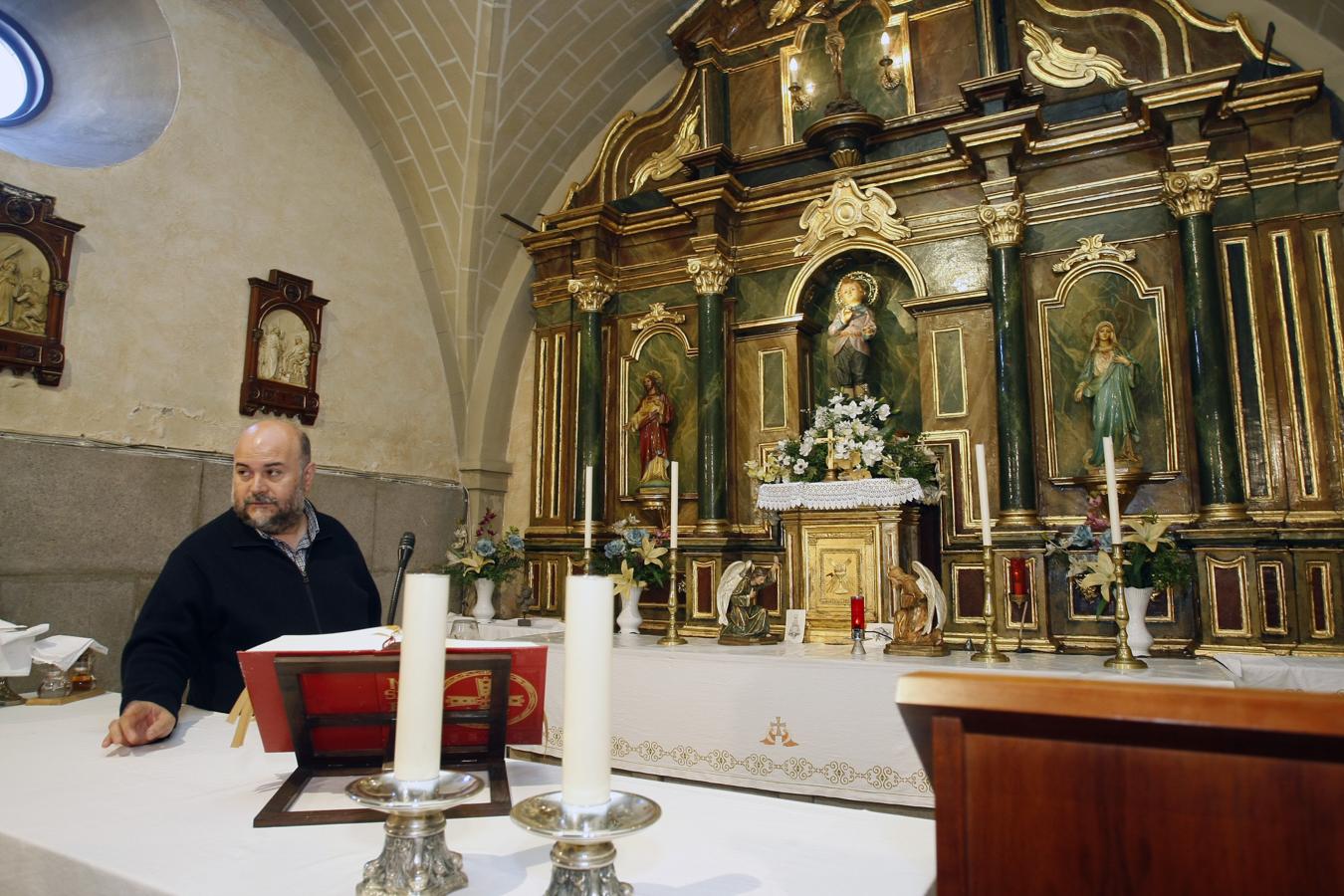 Fotos: Los desperfectos en la parroquia de San Martín de Duález