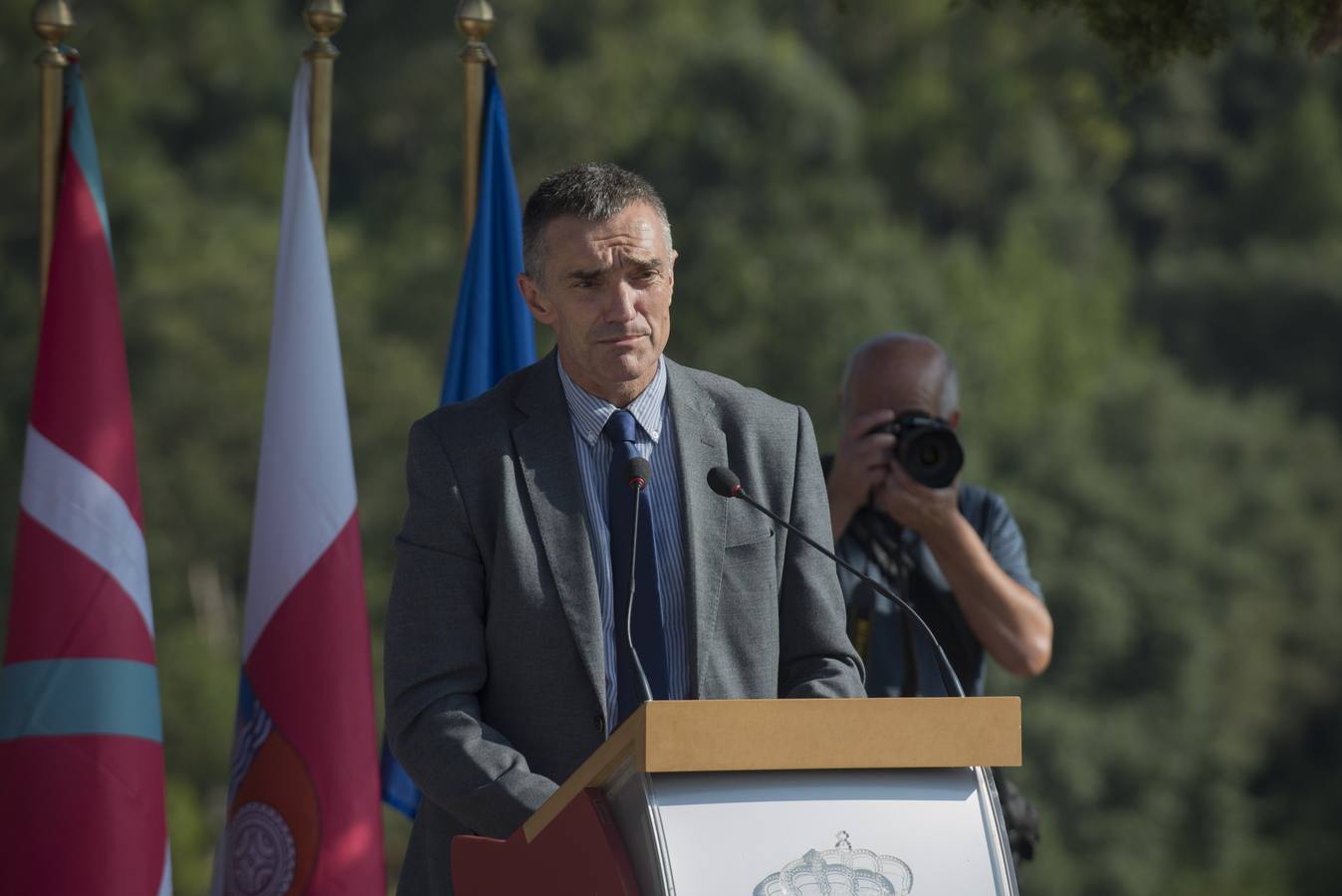Cantabria, País Vasco y Asturias han recordado a los milicianos de la 'Lista Larrinoa', bombardeados en Ampuero en el verano de 1937