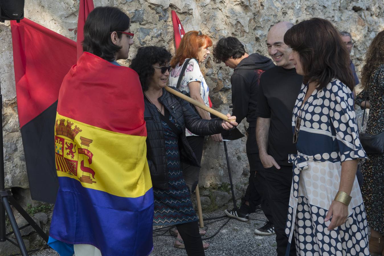Cantabria, País Vasco y Asturias han recordado a los milicianos de la 'Lista Larrinoa', bombardeados en Ampuero en el verano de 1937