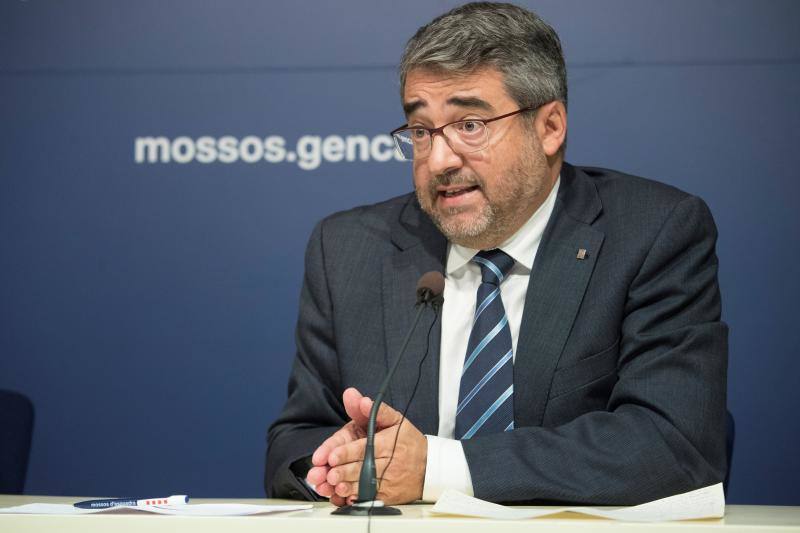 El director de los Mossos, Andreu Martínez.