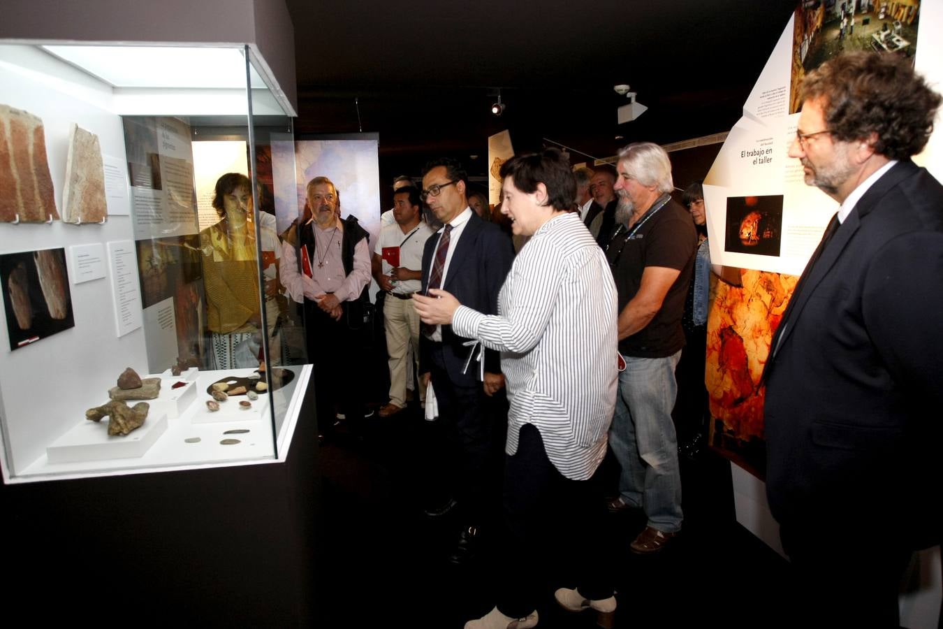 Fotos: Una exposición en el Museo de Altamira descubre las técnicas utilizadas en la reproducción de las cuevas con arte rupestre