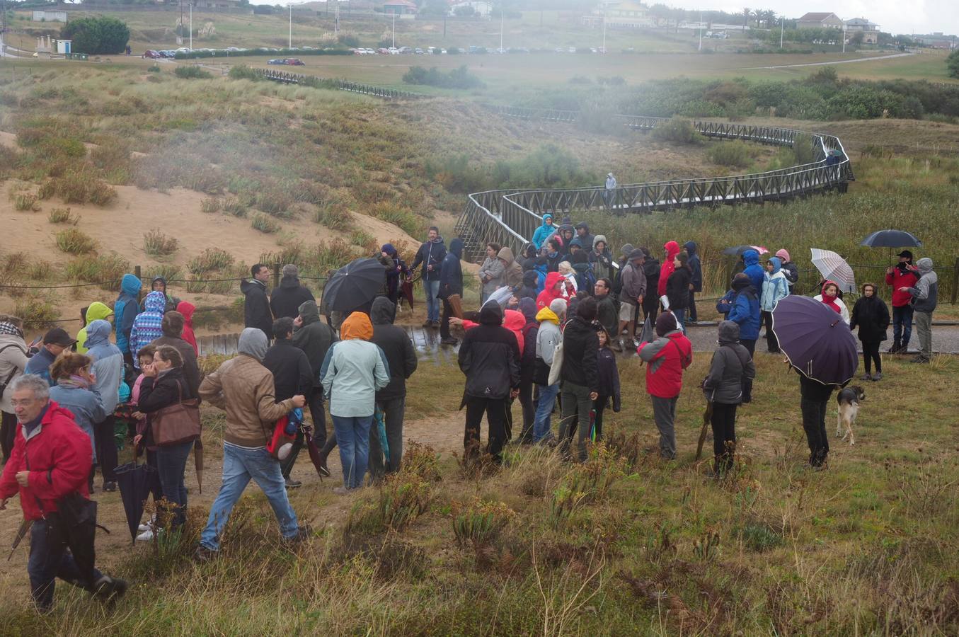 Fotos: Marcha contra la instalación de la futura depuradora en Cuchía