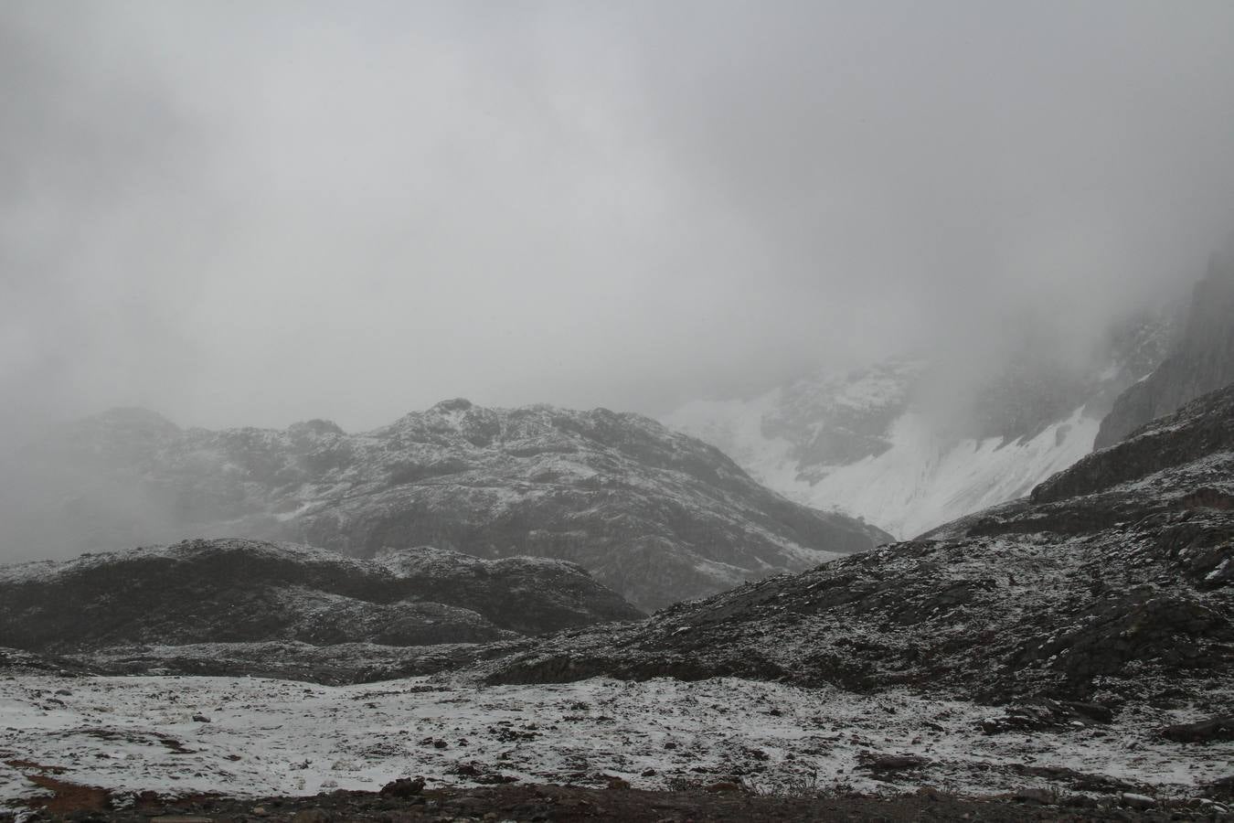 Fotos: Primeras nieves en Picos de Europa