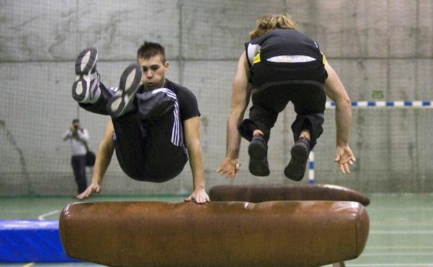 El parkour tendrá presencia este mes en Reinosa. 