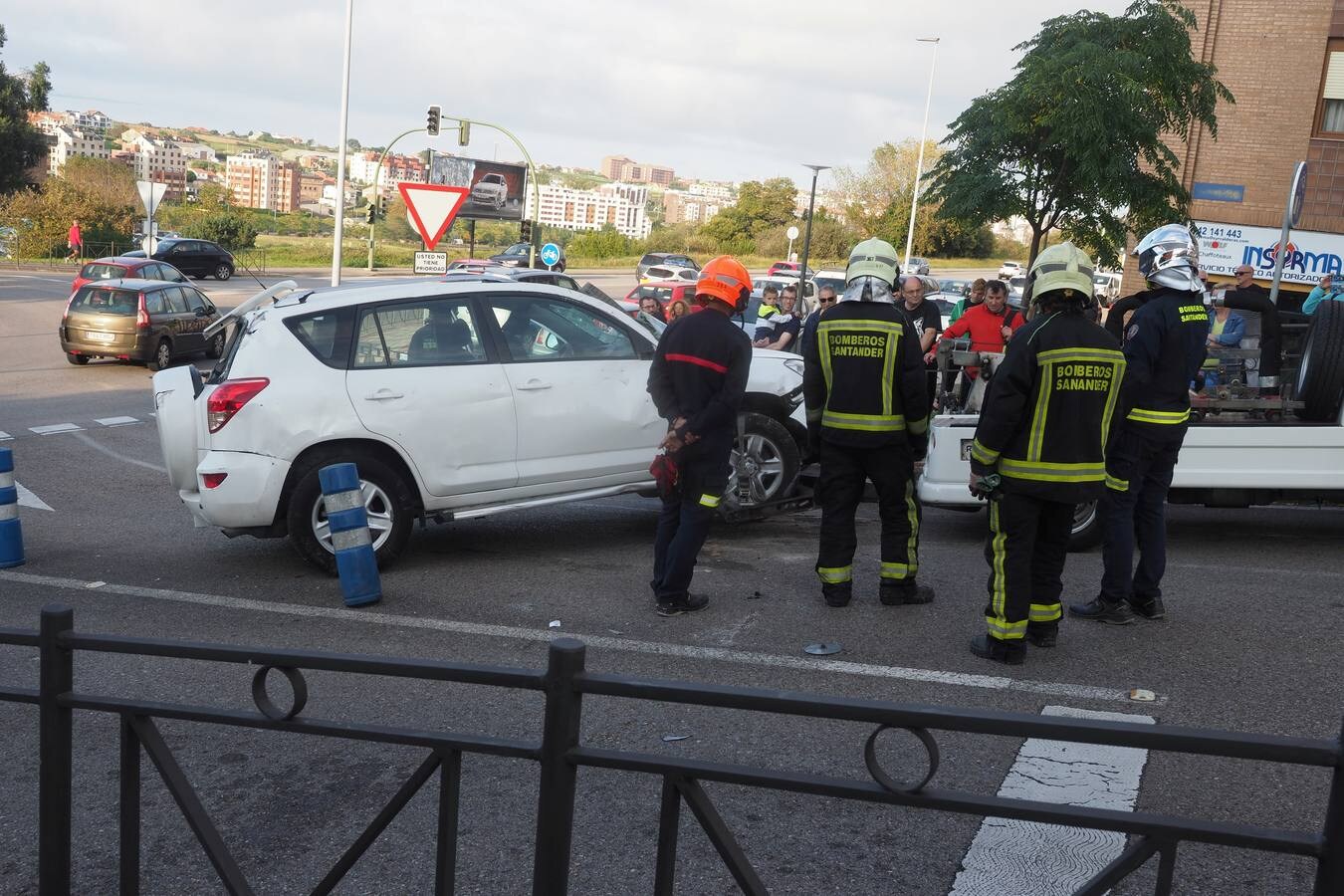 Fotos: Accidente de Tráfico en Santander
