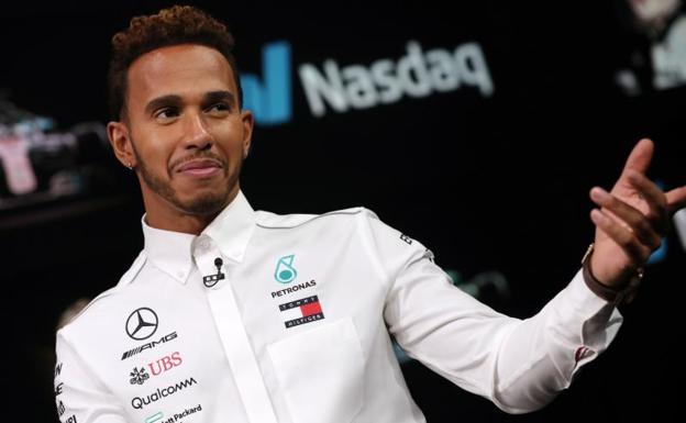 Lewis Hamilton, en el circuito de Austin. 