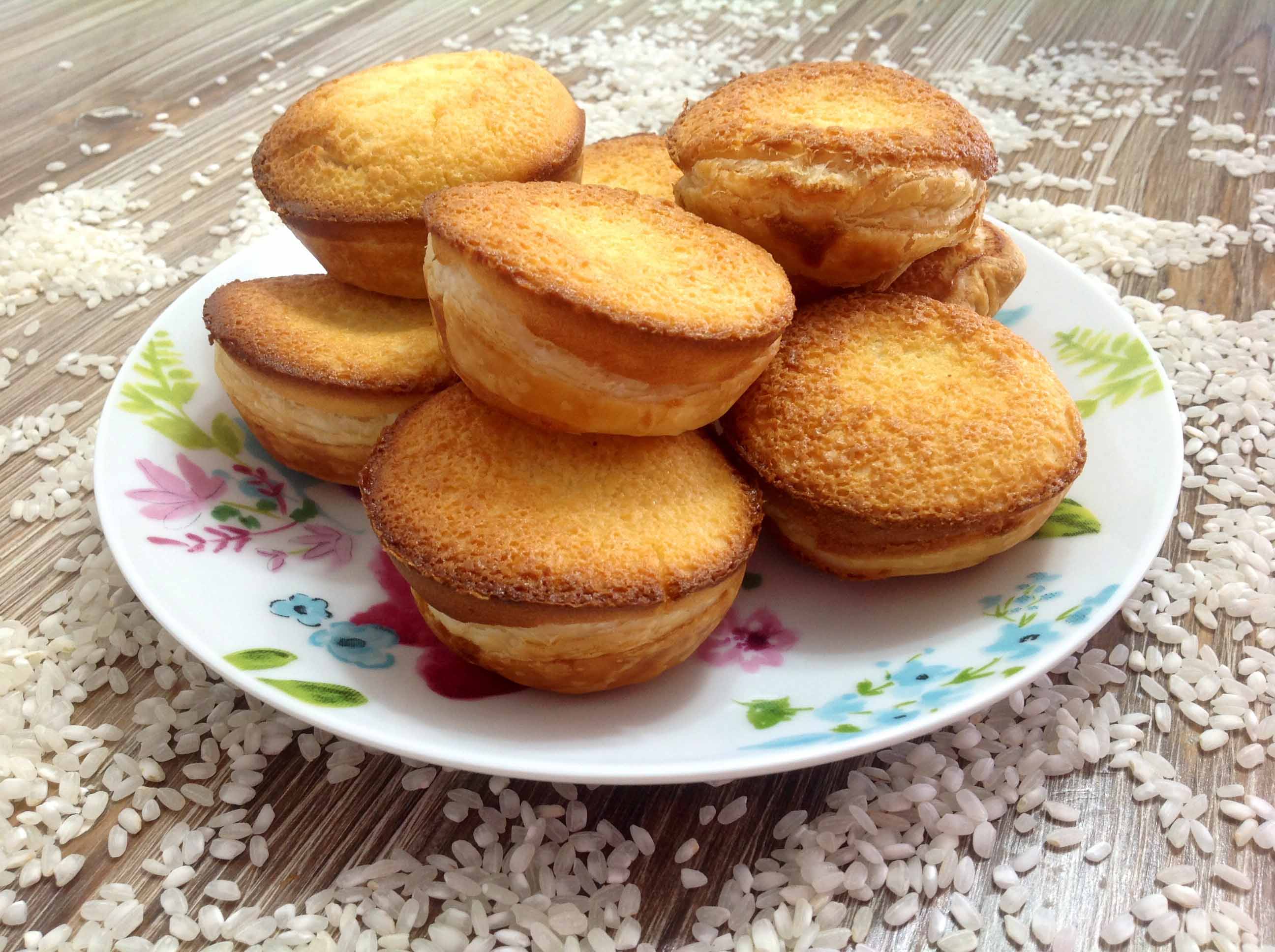 ¡Y ya tenéis vuestros pastelitos de arroz!