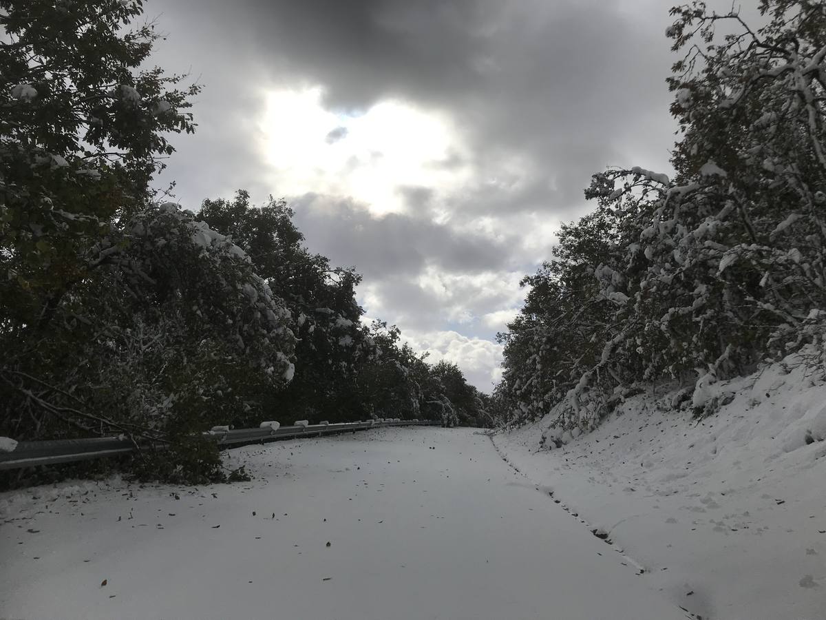 Las nevadas del fin de semana dejan impresionantes imágenes de pueblos teñidos de blanco en el sur de Cantabria. Desde Arroyo a Bustasur, un recorrido por estos paisajes de un invierno adelantado