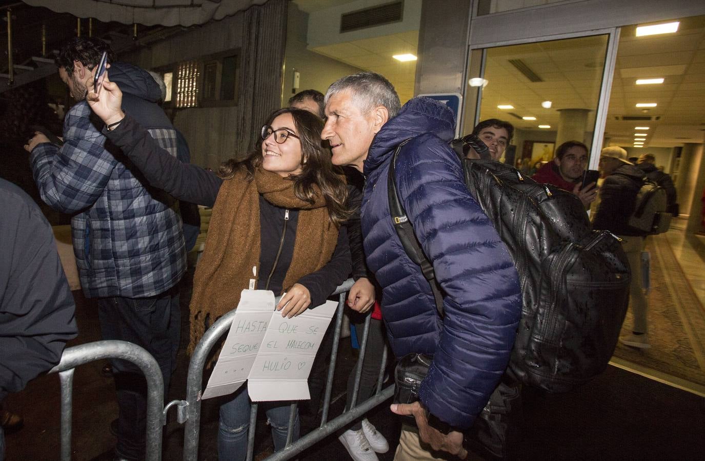 Fotos: El Betis llega a Santander