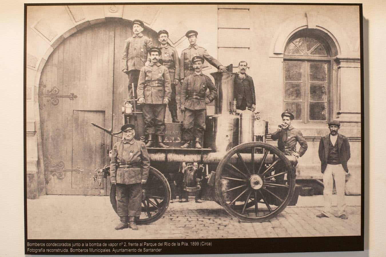 Fotos: El parque de Bomberos de Santander acoge una exposición permanente sobre el &#039;Machichaco&#039;